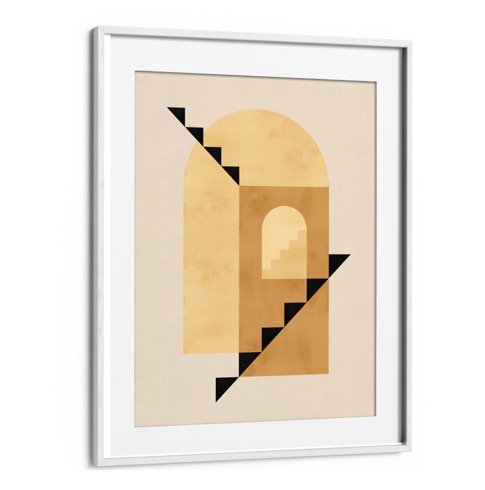 Geometric art featuring modern design elements, perfect for contemporary spaces. Explore COMPOSITION II, BOHO ART PAINTINGS.