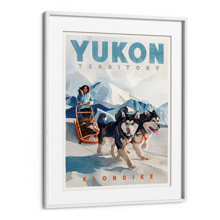 Explore the beauty of Yukon with our vintage YUKON POSTER, perfect for travel posters enthusiasts.