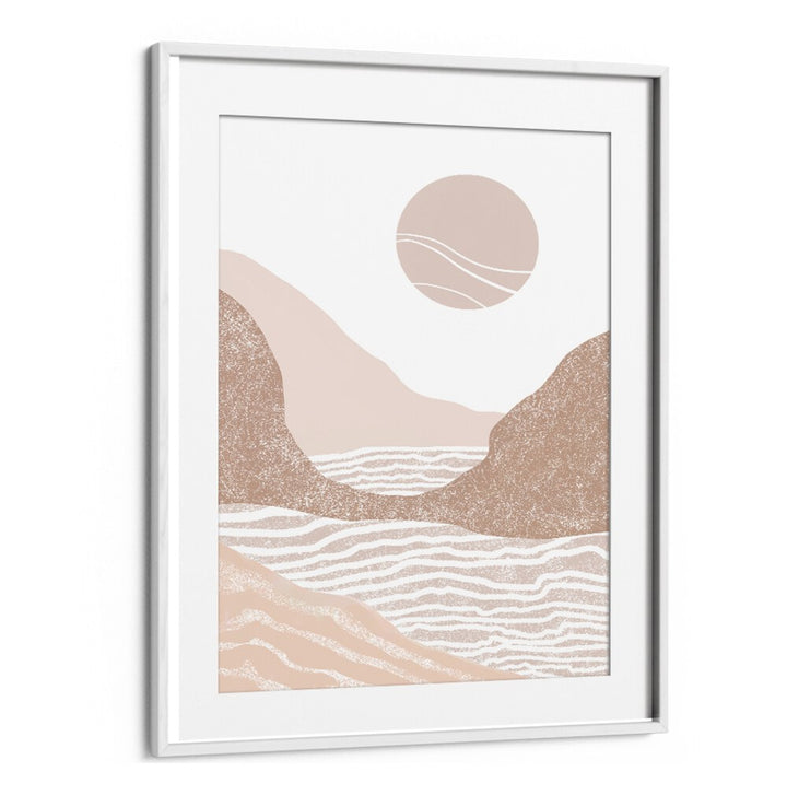 Stunning SUNSET SEASCAPE ART, BOHO ART PAINTINGS with warm tones, perfect for a beachy vibe in your home decor.