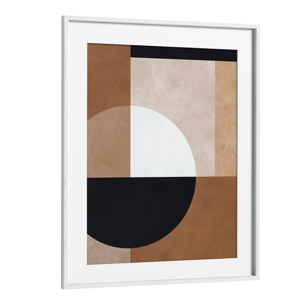 Sophisticated BROWN GEOMETRY I, GEOMETRIC ART PRINTS featuring rich brown tones and intricate patterns for stylish interiors.