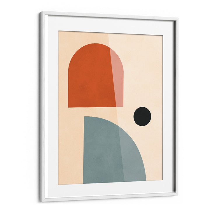Colorful SEMICIRCLES I, BOHO ART PAINTINGS featuring unique geometric shapes, perfect for modern decor and artistic inspiration.