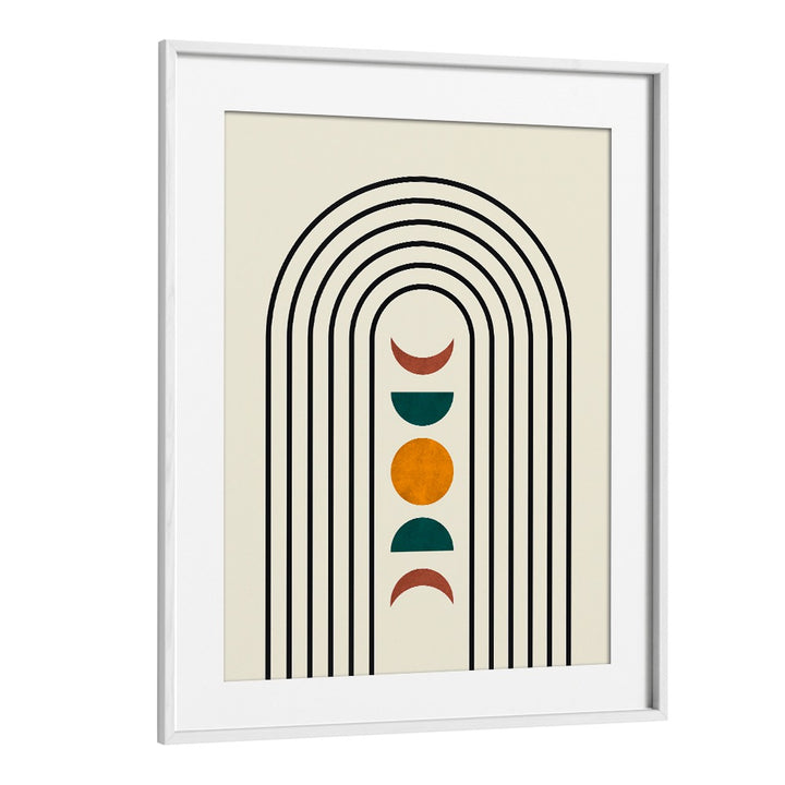 Transform your space with ARCS IV, BOHO ART PAINTINGS featuring dynamic lines and vibrant colors in a modern design.