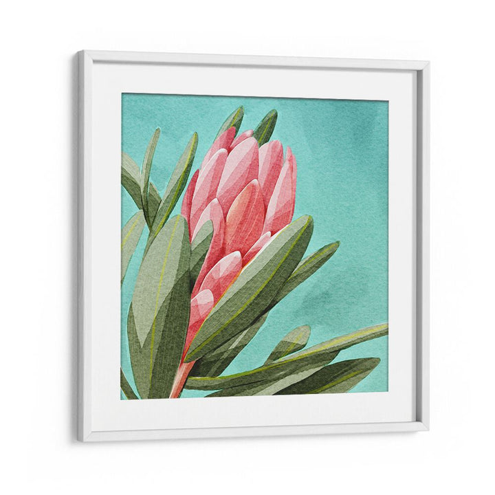Beautiful KING PROTEA in vibrant floral flower paintings, perfect for adding elegance to your space.