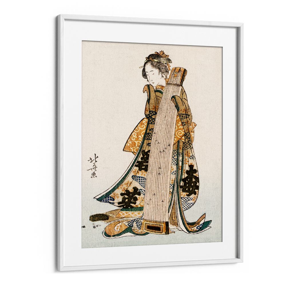 JAPANESE WOMAN , VINTAGE PAINTINGS