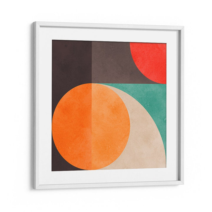 CIRCLES HARMONY X, GEOMETRIC ART PRINTS in a stylish frame, enhancing your decor with tranquility and balance.