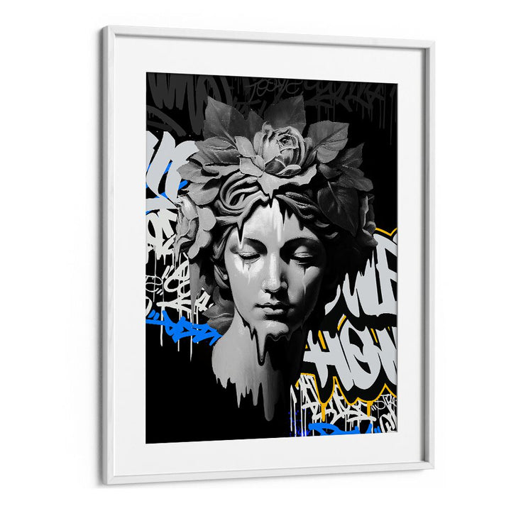 Elegant STREET SELENE, ALTERED ART PRINTS by DIKHOTOMY showcase urban creativity for a captivating home or office.