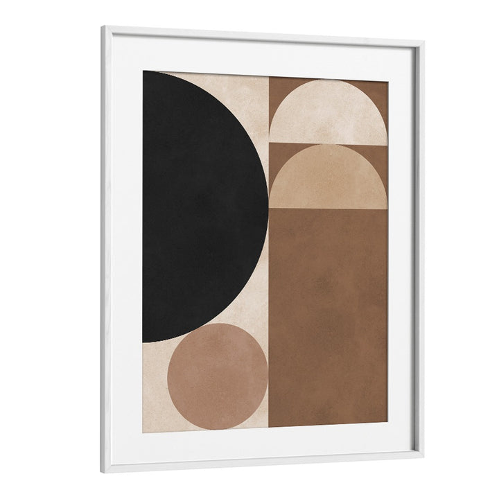 BROWN GEOMETRY VI, GEOMETRIC ART PRINTS showcase modern elegance with intricate designs, perfect for any art lover's space.