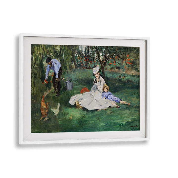 THE MONET FAMILY , VINTAGE PAINTINGS