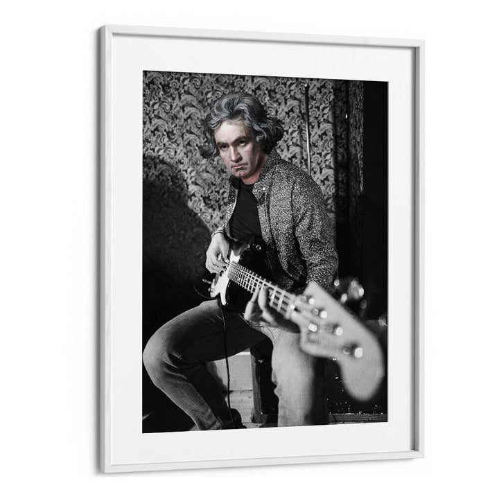 Stylish BEETHOVEN SOLO, MUSIC POSTERS by Dikhotomy blend classical music with modern art for a unique decor touch.