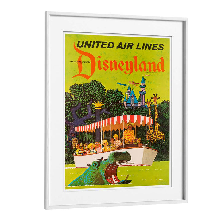Captivating Disneyland vintage travel posters showcasing the magic of Disneyland, perfect for your nostalgic decor.