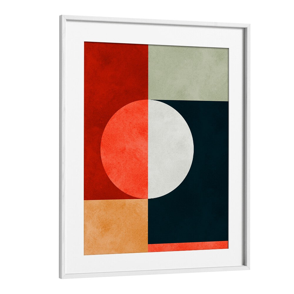 Transform your space with GEOMETRIC HARMONY V, stunning GEOMETRIC ART PRINTS featuring vibrant colors and shapes.