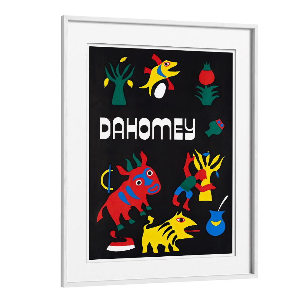 Colorful DAHOMEY Vintage Travel Posters bring nostalgia and adventure to your space, perfect for vibrant home decor.