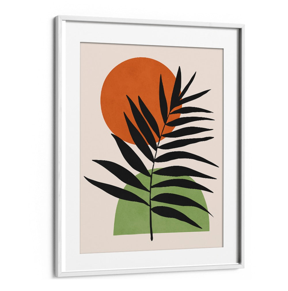 Elegant WATERCOLORS VI, BOHO ART PAINTINGS featuring a bold leaf design, perfect for enhancing any modern space.