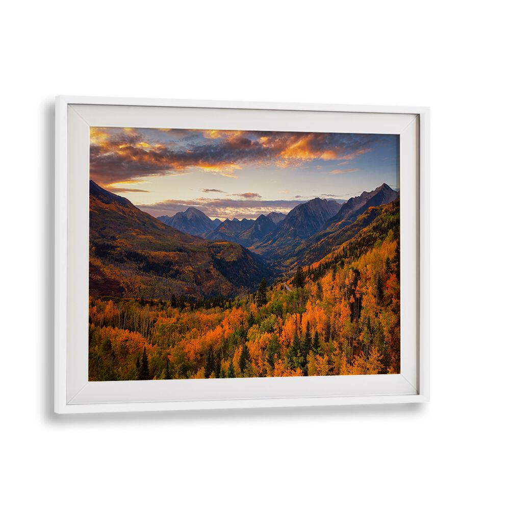 Stunning MCCLURE PASS, PHOTOGRAPHY PRINTS capturing vibrant autumn colors in a breathtaking landscape setting.