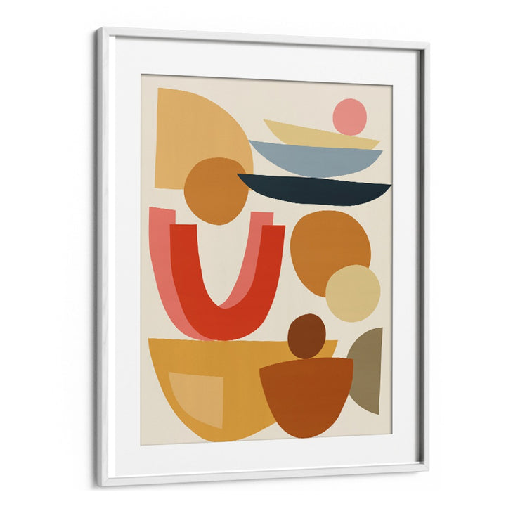Stylish ORGANIC V, GEOMETRIC ART PRINTS featuring modern shapes, perfect for enhancing any contemporary space.