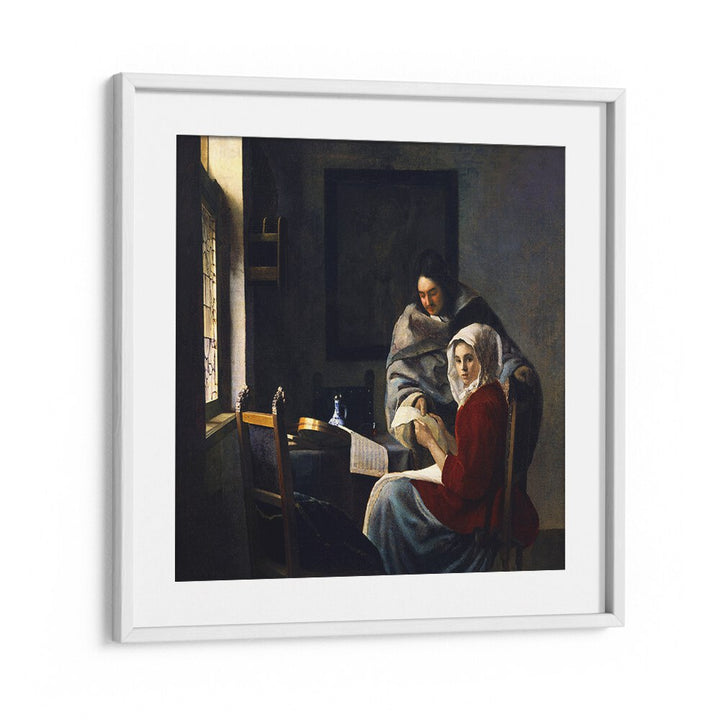 GIRL INTERRUPTED , VINTAGE PAINTINGS