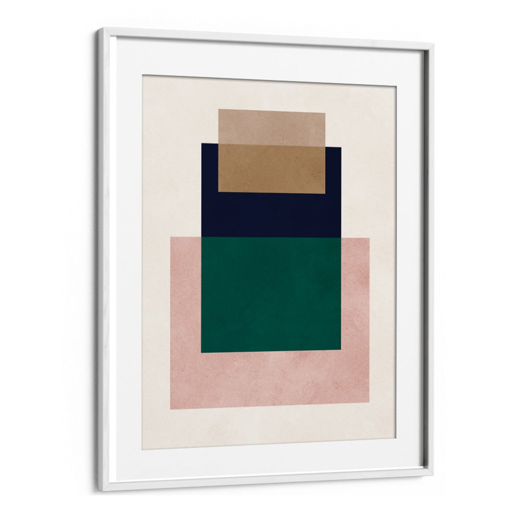 Stylish OVERLAPPING XVI, GEOMETRIC ART PRINTS featuring vibrant shapes, perfect for enhancing any space.
