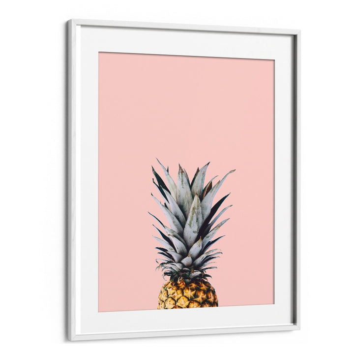 PINEAPPLE II, KITCHEN POSTERS featuring vibrant pineapple design, perfect for brightening up any kitchen space.