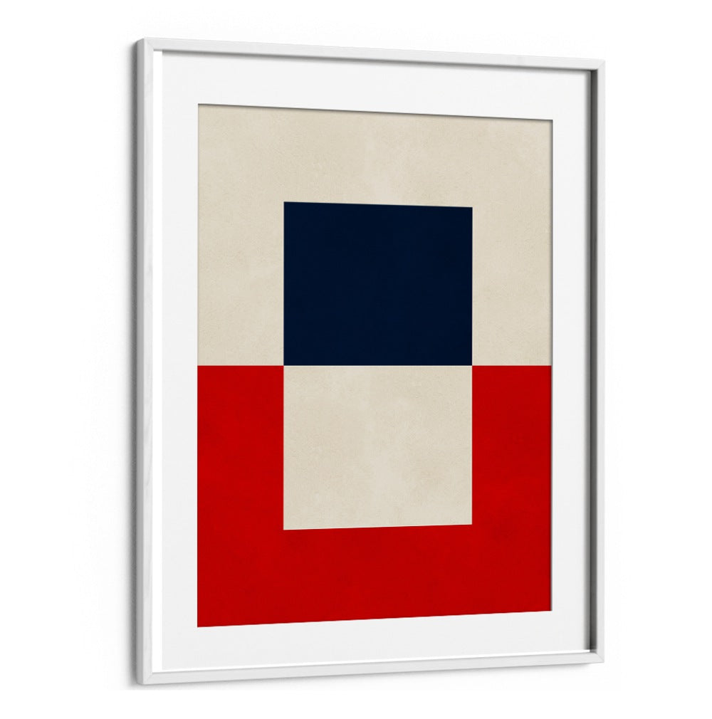 Stylish OVERLAPPING VI, GEOMETRIC ART PRINTS featuring bold colors, perfect for modern home decor.