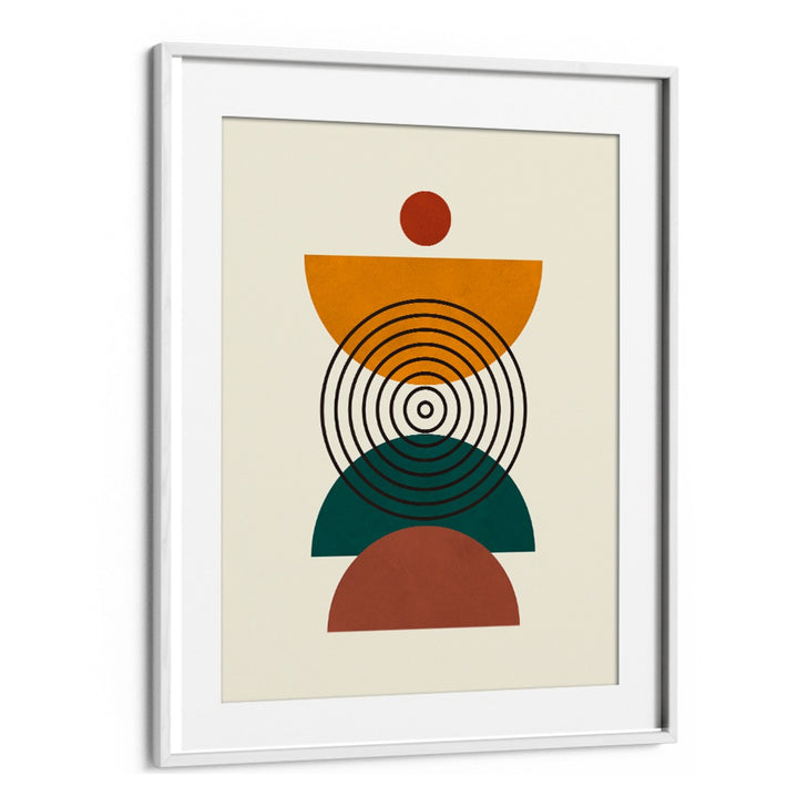 Modern LINES AND CIRCLES, BOHO ART PAINTINGS showcase geometric shapes for a stunning visual appeal in any space.
