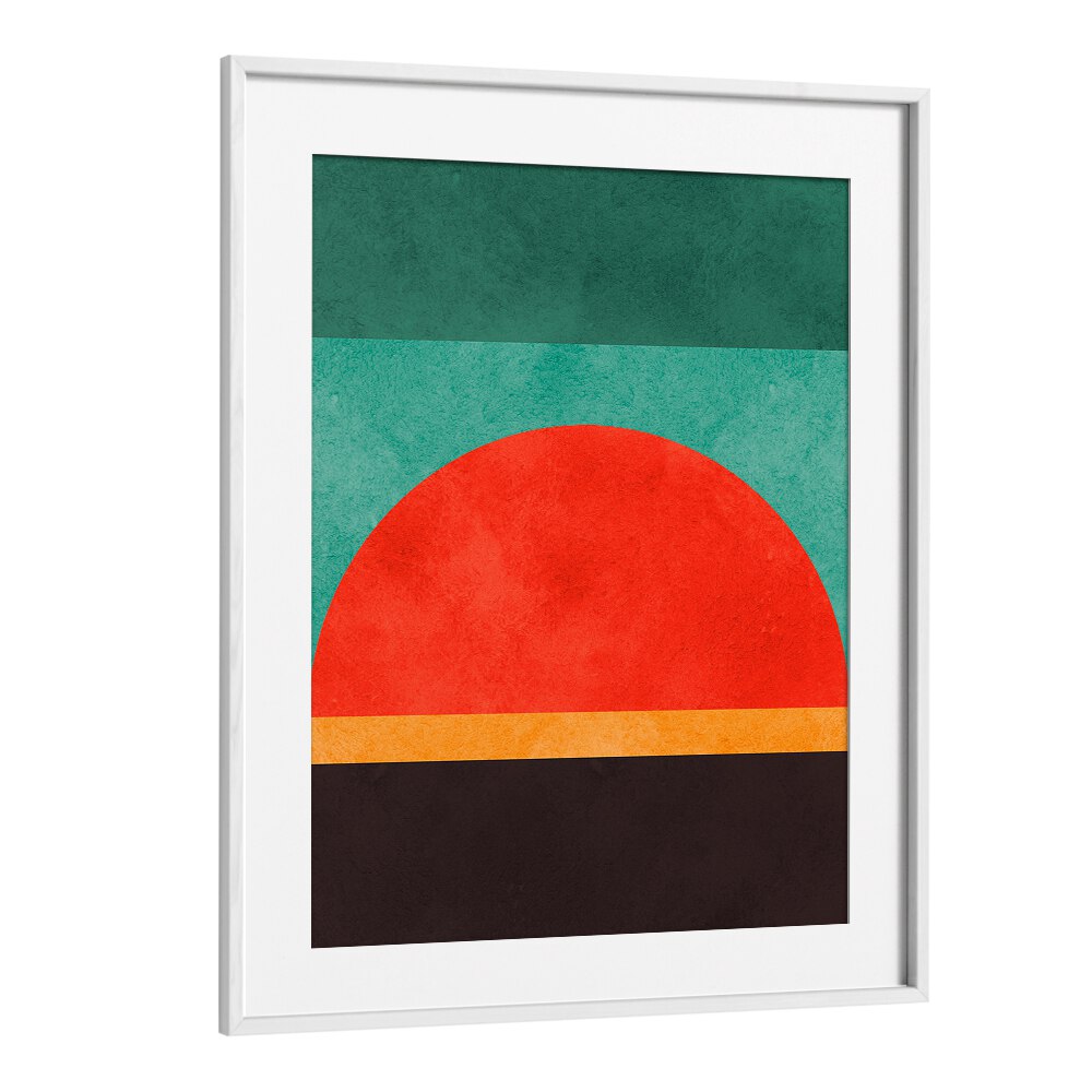 Vibrant COLORFUL GEOMETRIC COMPOSITION I art print, perfect for modern spaces and abstract art lovers.