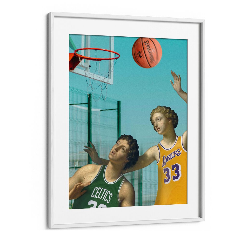 A vibrant depiction from A CLASSIC GAME, ALTERED ART PRINTS by Dikhotomy, blending nostalgia with modern art.