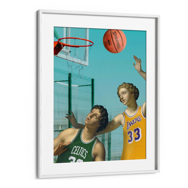 A vibrant depiction from A CLASSIC GAME, ALTERED ART PRINTS by Dikhotomy, blending nostalgia with modern art.