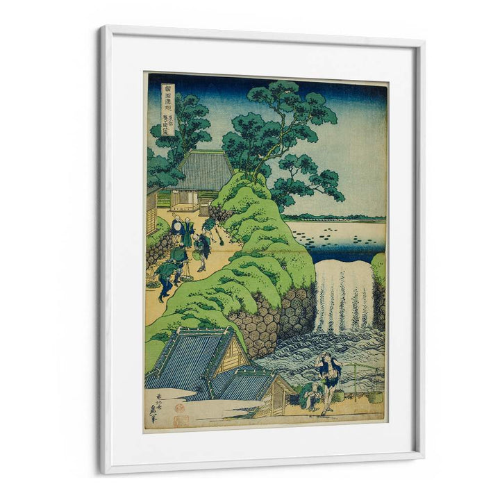 AOIGAOKA FALLS IN THE EASTERN CAPITAL ,VINTAGE PAINTINGS