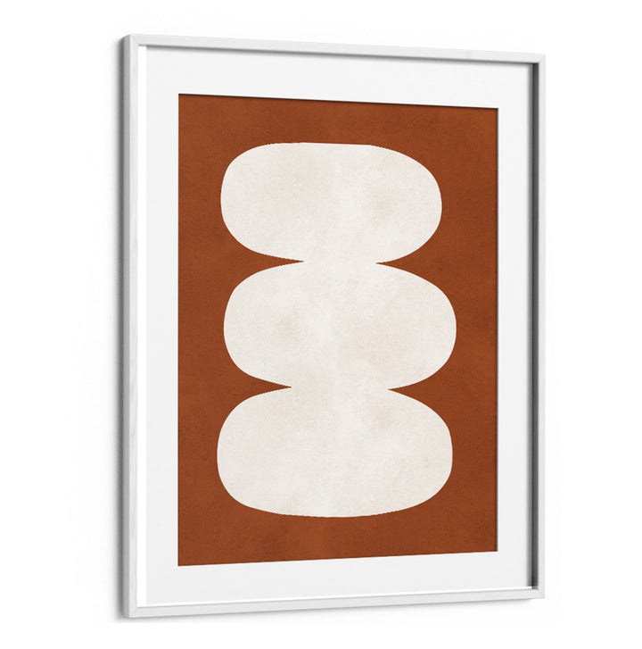 Capture the essence of modern decor with TRIBAL II, GEOMETRIC ART PRINTS, featuring bold shapes and earthy tones.