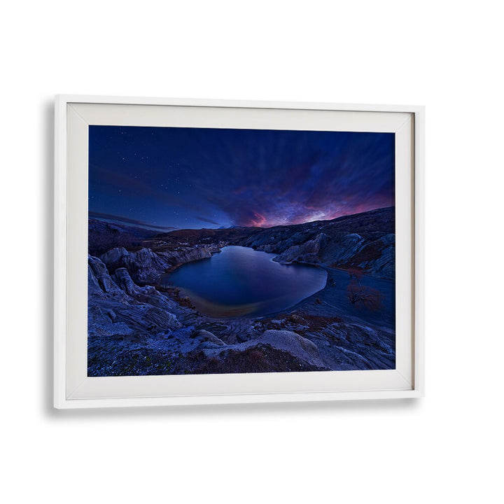 Serene BLUE LAKE, PHOTOGRAPHY PRINTS showcasing tranquil landscapes to enhance your space with nature's beauty.