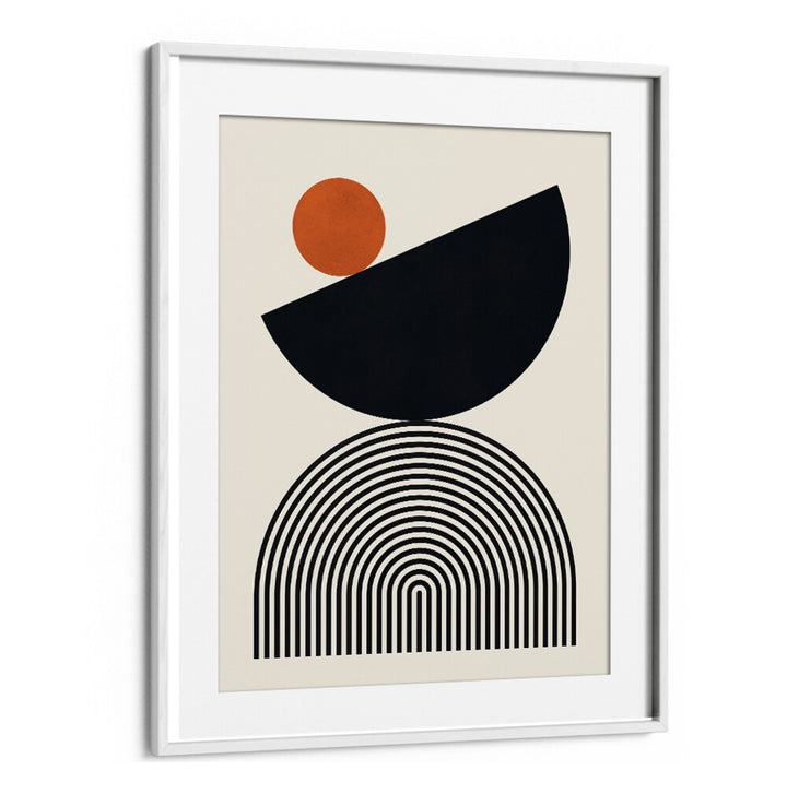 Experience vibrant geometry with LINES AND CIRCLES XXVII, BOHO ART PAINTINGS, perfect for modern decor enthusiasts.