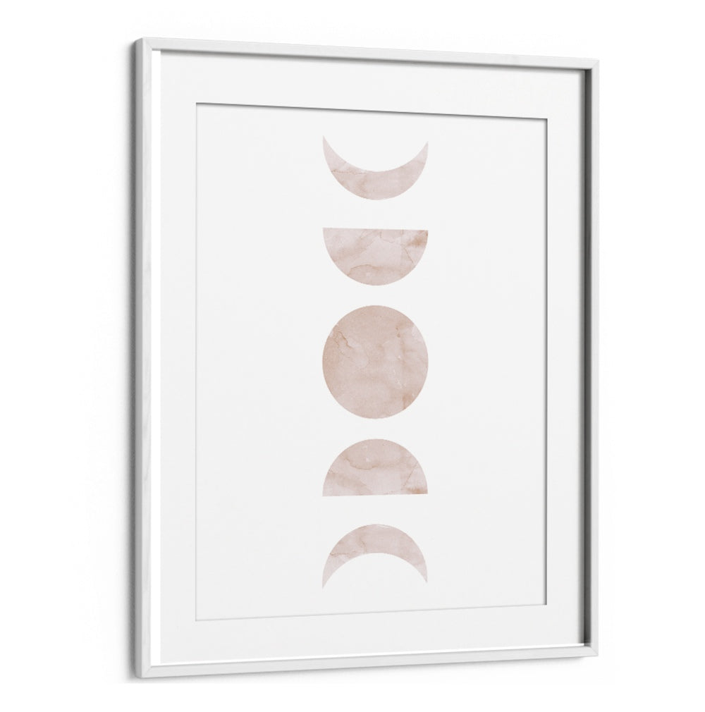 Elegant WATERCOLOR III, BOHO ART PAINTINGS featuring soft circles and modern design, perfect for contemporary decor.
