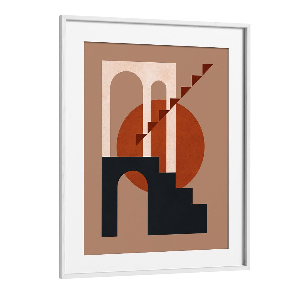 Stylish GEOMETRIC COMPOSITION V, BOHO ART PAINTINGS, perfect for modern decor and enhancing your living space.