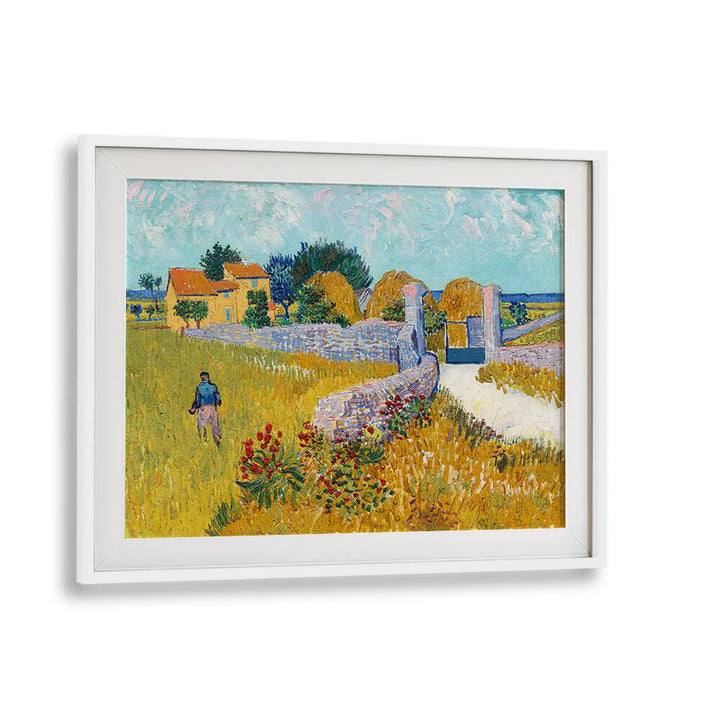 FARMHOUSE IN PROVENCE (1888) ,  VINTAGE PAINTINGS