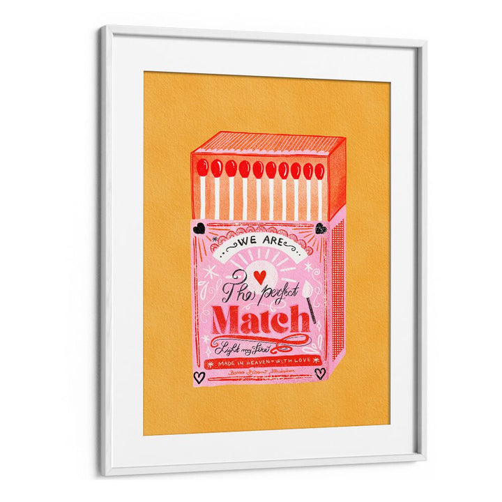Vibrant MATCH BOX II, FASHION POSTERS by Baroo Bloom adds a charming touch to any living space.