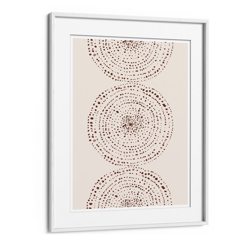 Captivating BOHO ART PAINTINGS featuring elegant circular designs, perfect for stylish decor by BOHO BY THE MIUUS STUDIO.