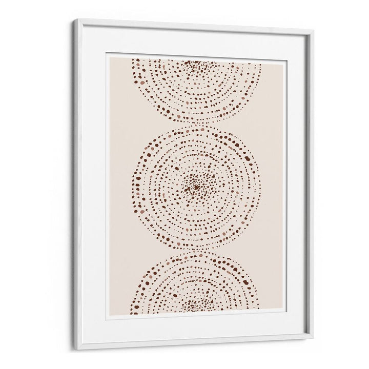 Captivating BOHO ART PAINTINGS featuring elegant circular designs, perfect for stylish decor by BOHO BY THE MIUUS STUDIO.