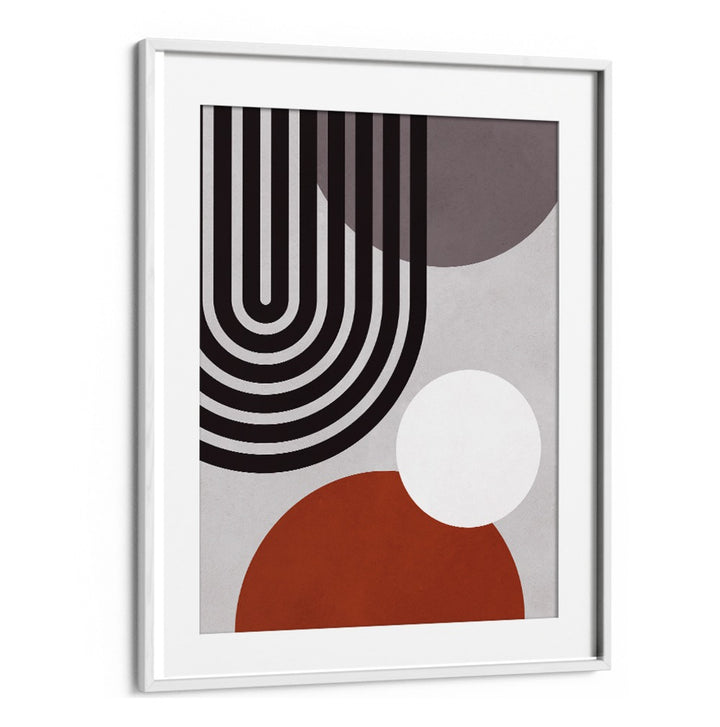 Discover LINES AND CIRCLES XII, BOHO ART PAINTINGS, featuring geometric shapes in a modern, stylish design.