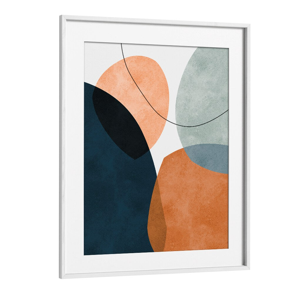 Vibrant ABSTRACT SHAPES VI print showcasing unique forms, perfect for modern decor. Ideal for lovers of ABSTRACT PAINTINGS.