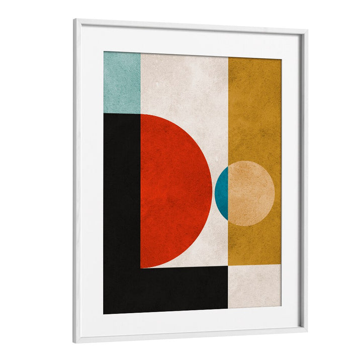 Bright colors and shapes define GEOMETRIC HARMONY I, a stunning piece among GEOMETRIC ART PRINTS for modern decor.