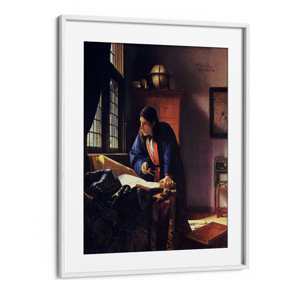 THE GEOGRAPHER , VINTAGE PAINTINGS