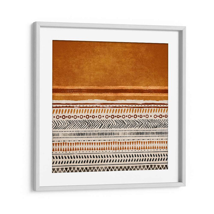 KILIM TURUNCU II, BOHO ART PAINTINGS showcase vibrant patterns and earthy tones, perfect for enhancing your space.