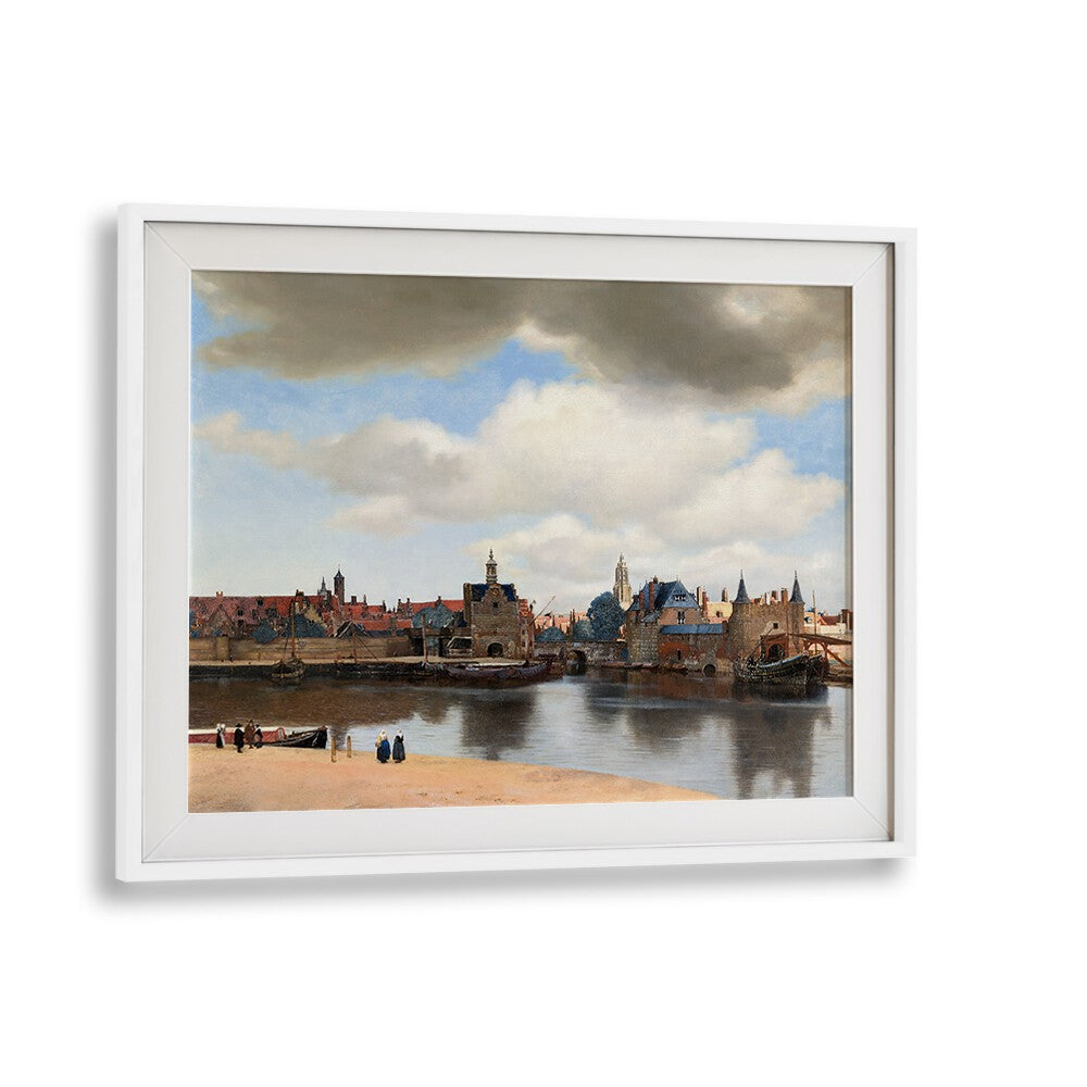 VIEW OF DELFT , VINTAGE PAINTINGS