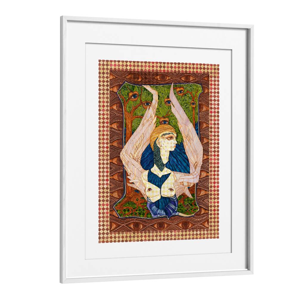 Elegant ANIOL II, PORTRAITS artwork featuring intricate figurative illustrations in vibrant colors. Perfect for home decor.