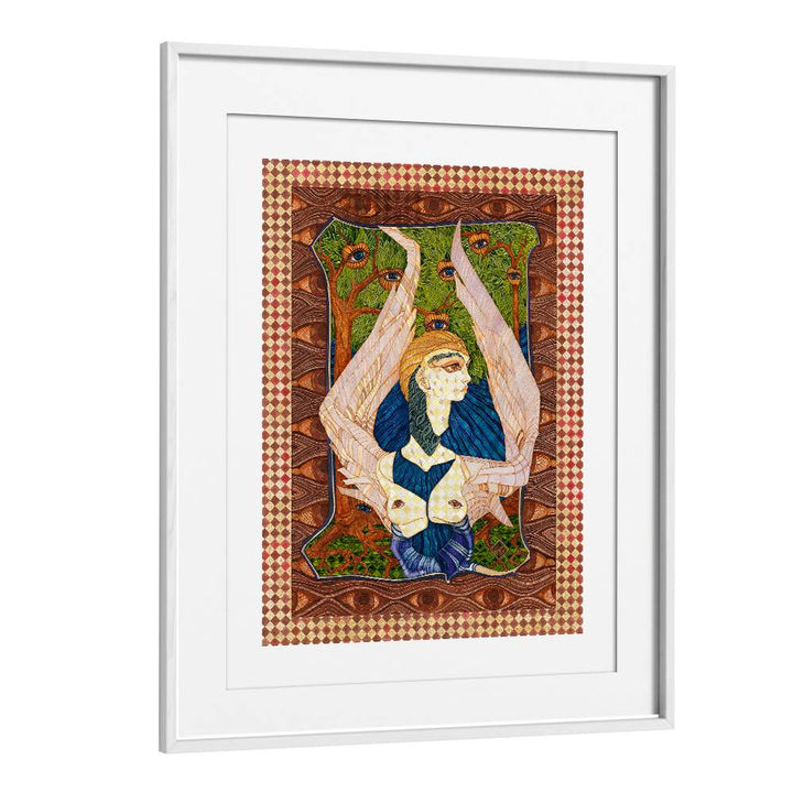 Elegant ANIOL II, PORTRAITS artwork featuring intricate figurative illustrations in vibrant colors. Perfect for home decor.