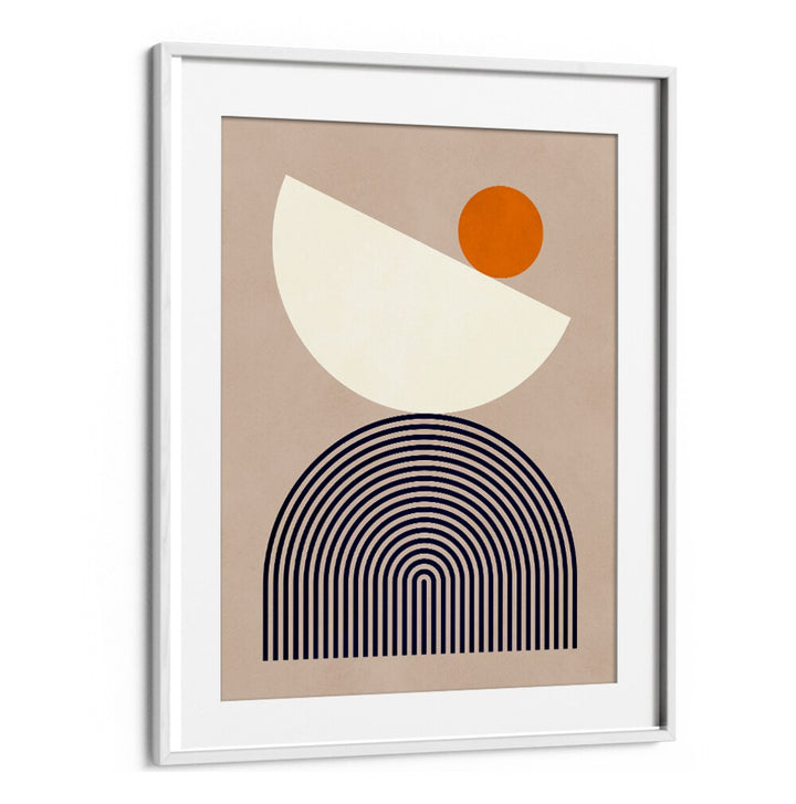Stylish SEMICIRCLES, GEOMETRIC ART PRINTS showcase modern design with bold colors and elegant lines, perfect for any space.