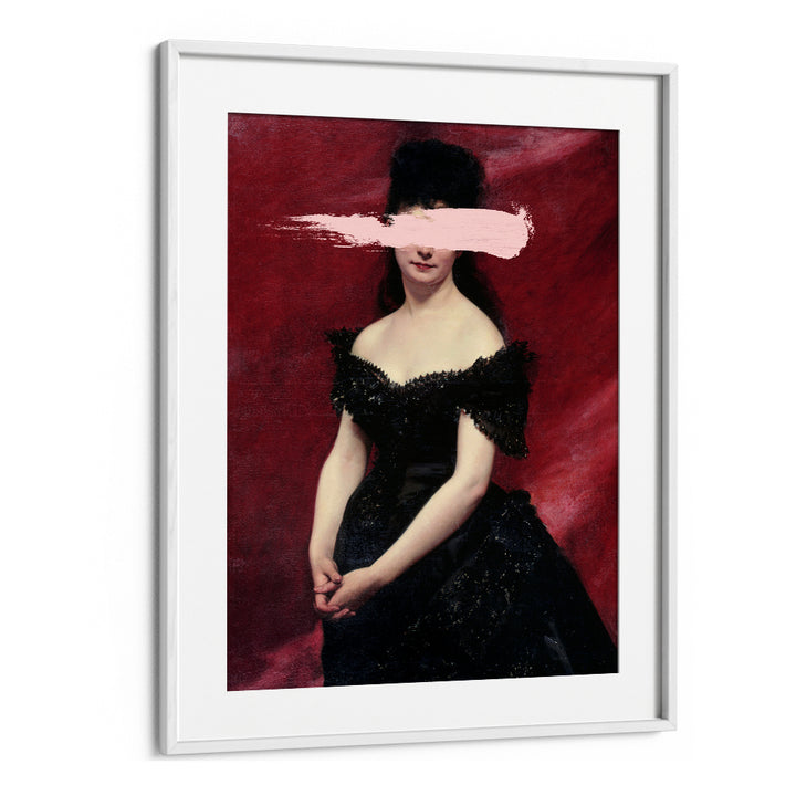 BLACK DRESS III , ALTERED ART PRINTS