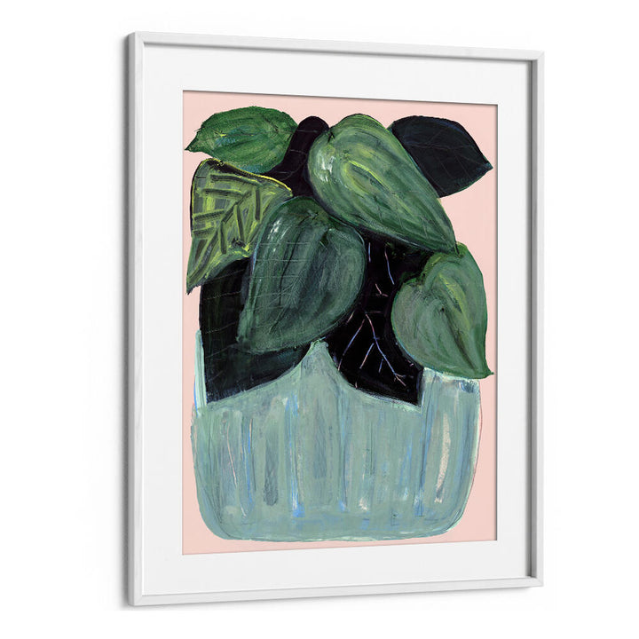 Vibrant Potted Plant No I, Floral Flower Paintings enhance home decor with nature's beauty and artistic flair.