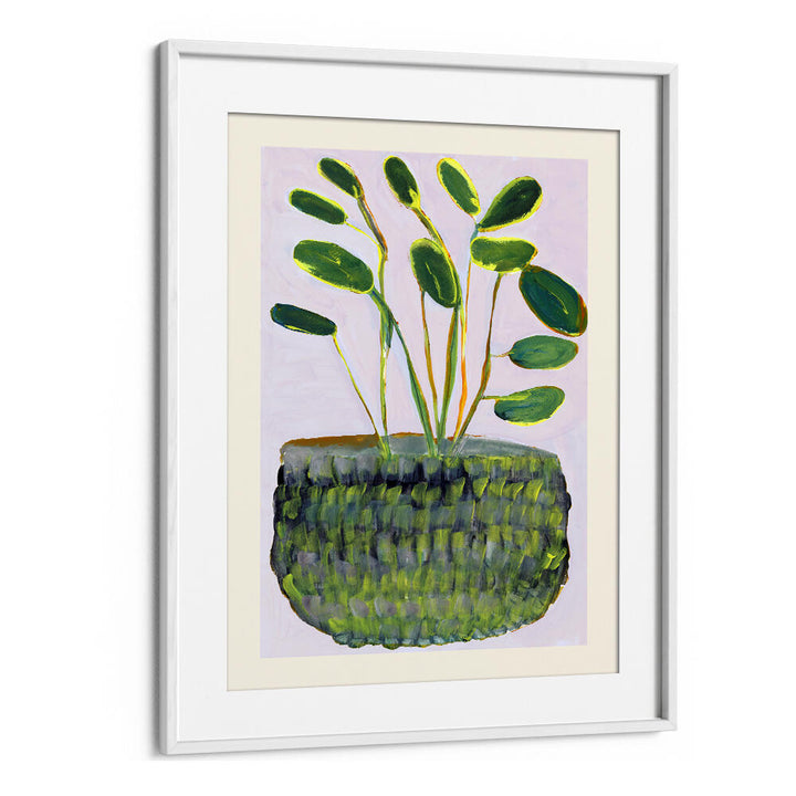 Add vibrancy to your decor with PLANT I, FLORAL FLOWER PAINTINGS, showcasing lush greenery in elegant style.