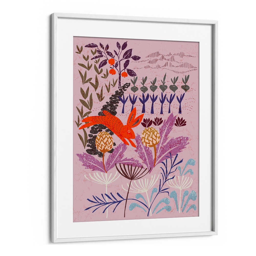 Vibrant ARTICHOKE THIEF, FLORAL FLOWER PAINTINGS showcasing abstract floral brushstrokes to transform your space.